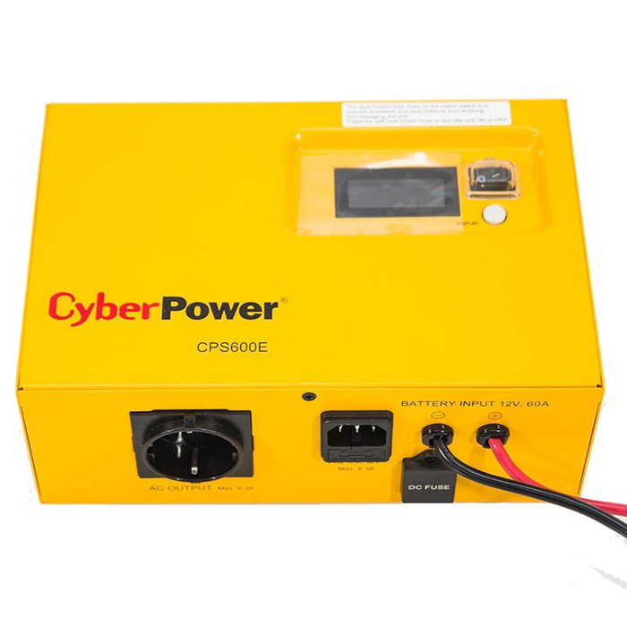 Cyberpower CPS600E - SAI o UPS, 600VA/420W, Con Salida Enchufe Schuko (CPS600E-DE)